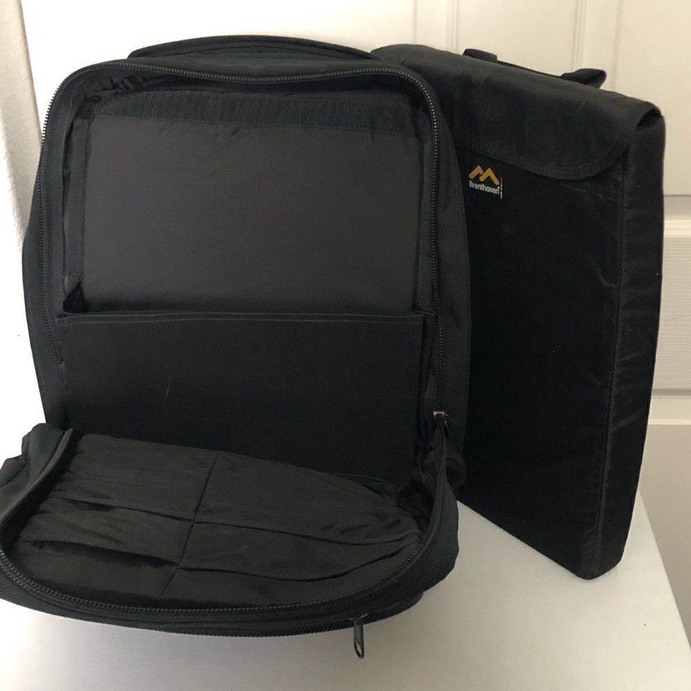 BRENTHAVEN Men’s Heavy Duty Black Backpack - Picture 7 of 7